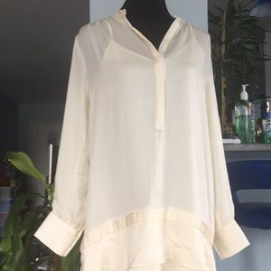 Banana republic off white dress